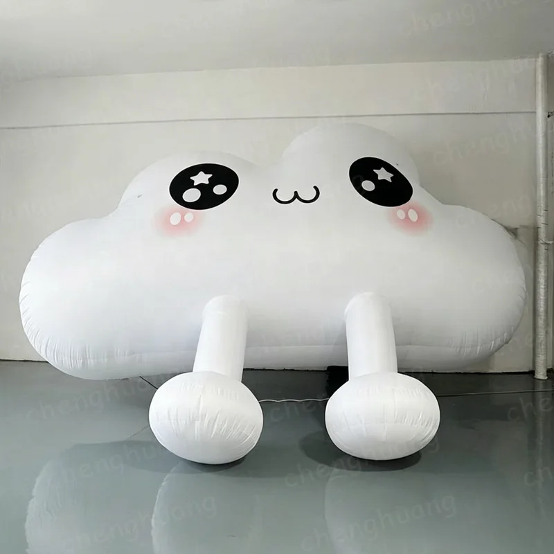 

Inflatable clouds, expression cloud dolls, cartoon clouds for decoration, artistic performance decoration