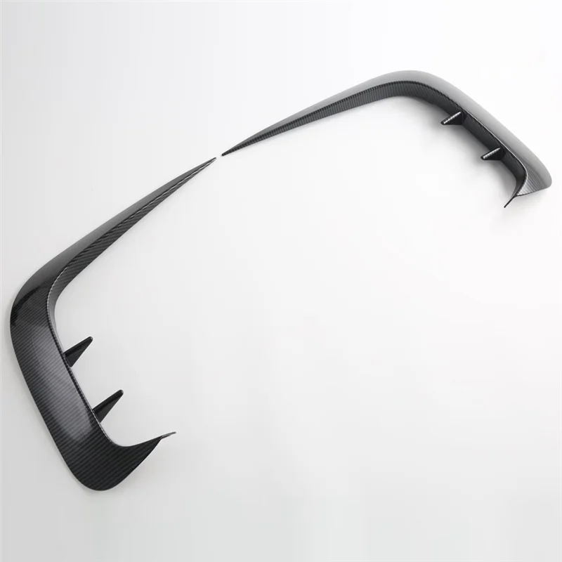 

Front Bumper Side Vent Cover Trim For Ford Mustang Side Air Intake Bezel Spoiler Splitter-A65M