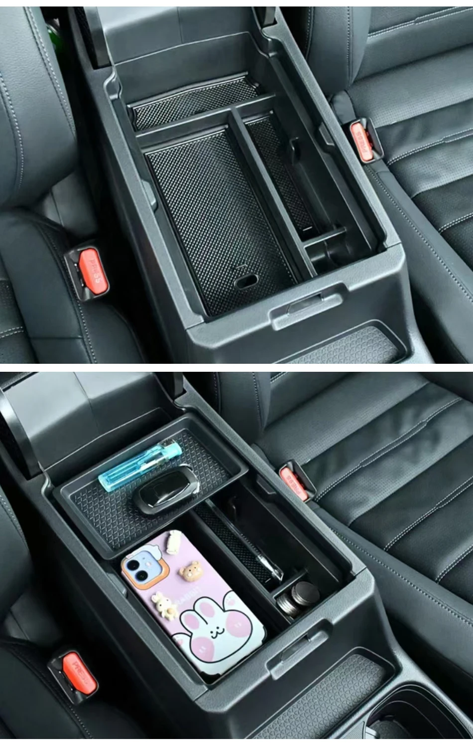 Armlehnen-Aufbewahrungsbox für Subaru Crosstrek Impreza 2024 2025 Organizer Mittelkonsole Armlehnenablage Auto-Zubehör – Detail 1
