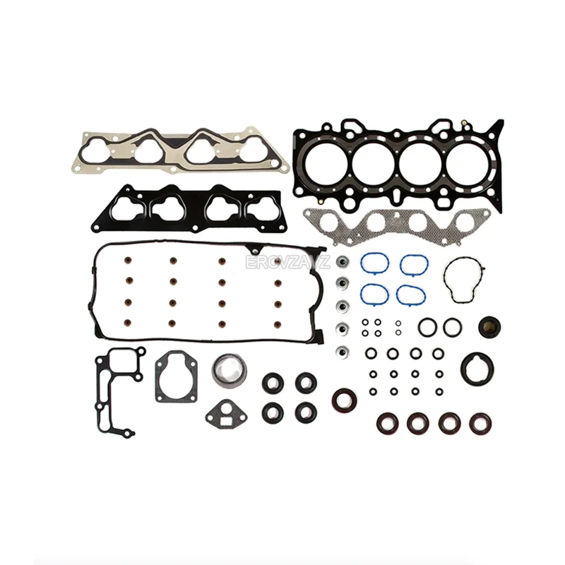 Head Gasket kit with Head Bolt Set HS26236PT-2 HSHO034, HBHO034 For 2001-05 Honda 1.7L 1668CC L4 SOHC Civic DX LX VTEC D17A1