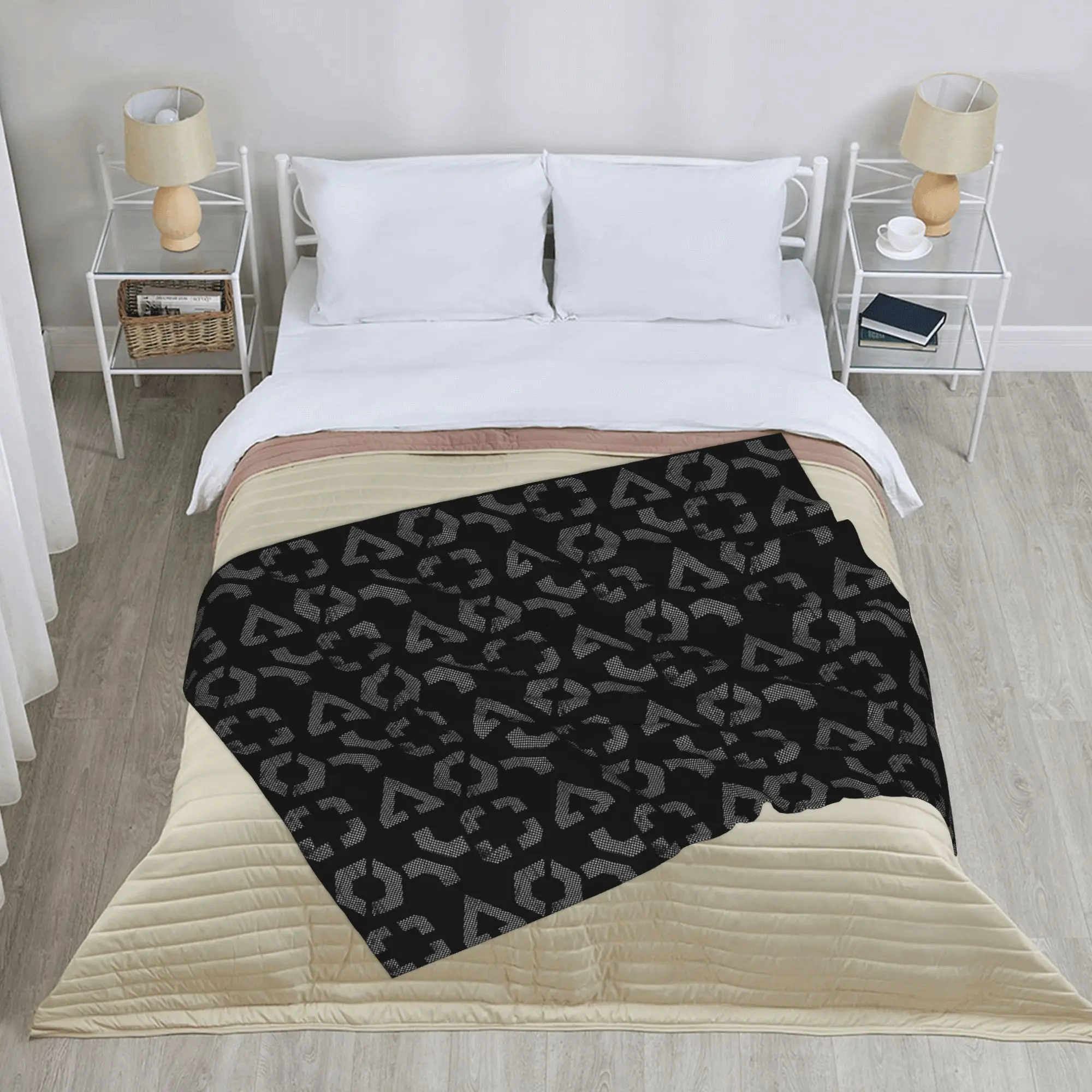 ساحة المعركة فئة الجندي لعبة BF6 البطانيات الجيش كامو رمي البطانيات طائرة السفر فائقة النعومة الدافئة المفارش متعددة الوظائف #3