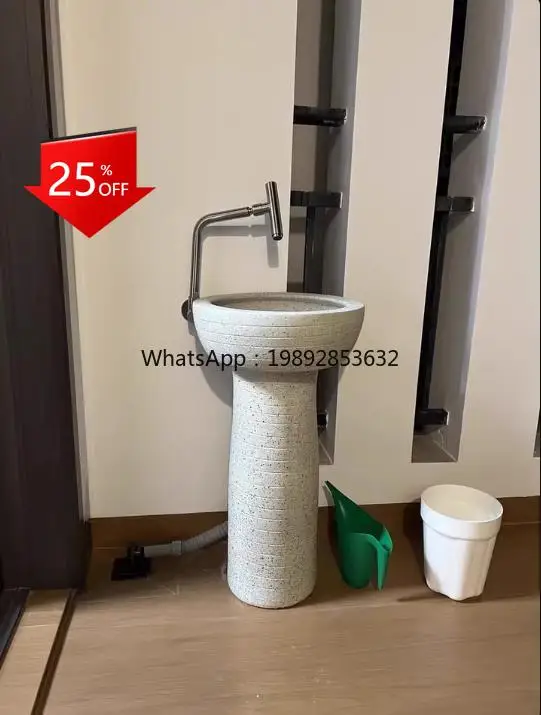

outdoor column basin courtyard column type washbasin outdoor wash basin integrated floor type