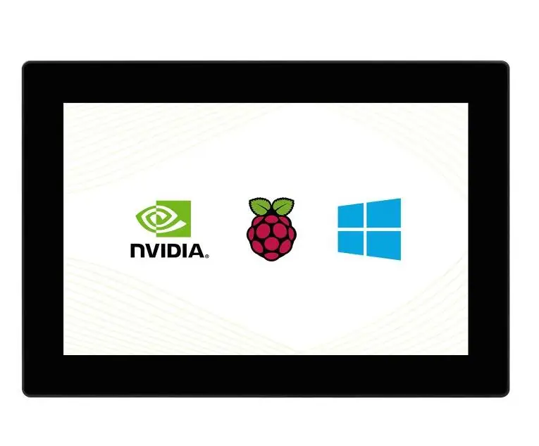 10.1inch HDMI LCD (G) (with case) Capacitive Touch Screen,1920×1200,IPS,Optical Bonding Screen,Supports Raspberry Pi/Jetson Nano