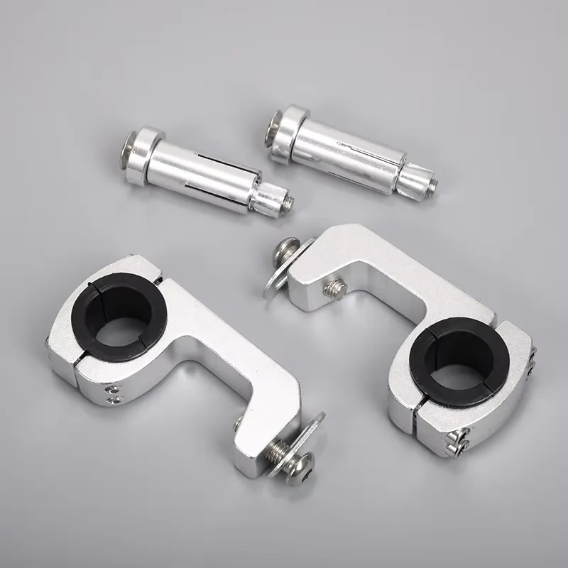 1pcs Motorcycle Handguard Mounting Bracket, Aluminum Alloy Clamp for 22/28mm Handlebar, Universal Hand Guard Accessories