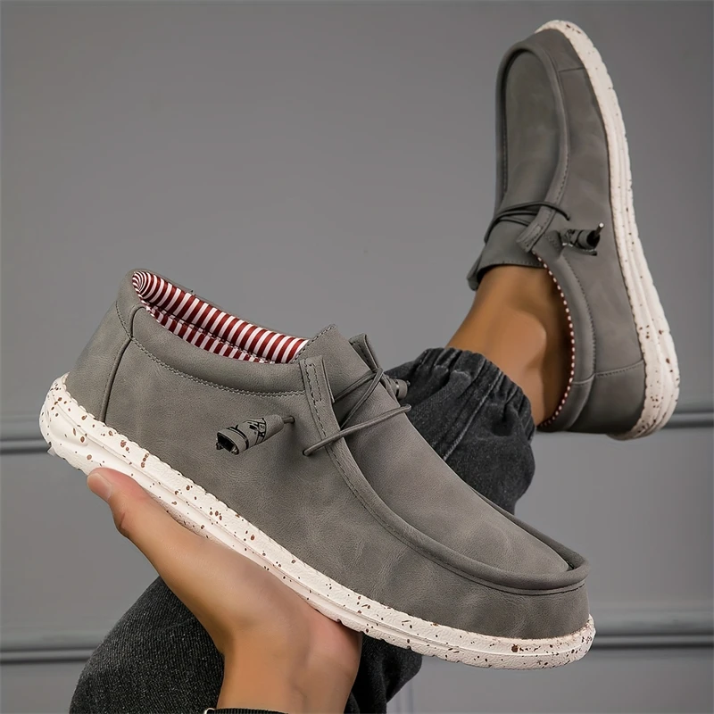 

Classic Men's Loafers Comfortable Soft Casual Shoes For Men Flats Shoes Lightweight Slip-on Shoes Man Boat Shoes Large Size 48