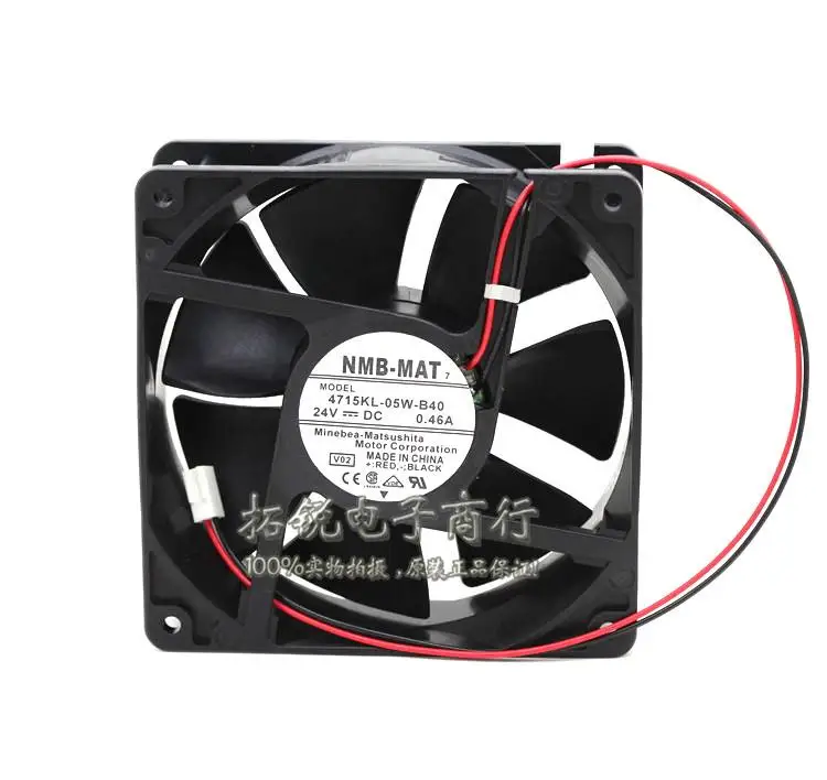 

NMB 4715kl-05w-B40 12038 24V 0.46a 12cm Inverter Double Ball Fan