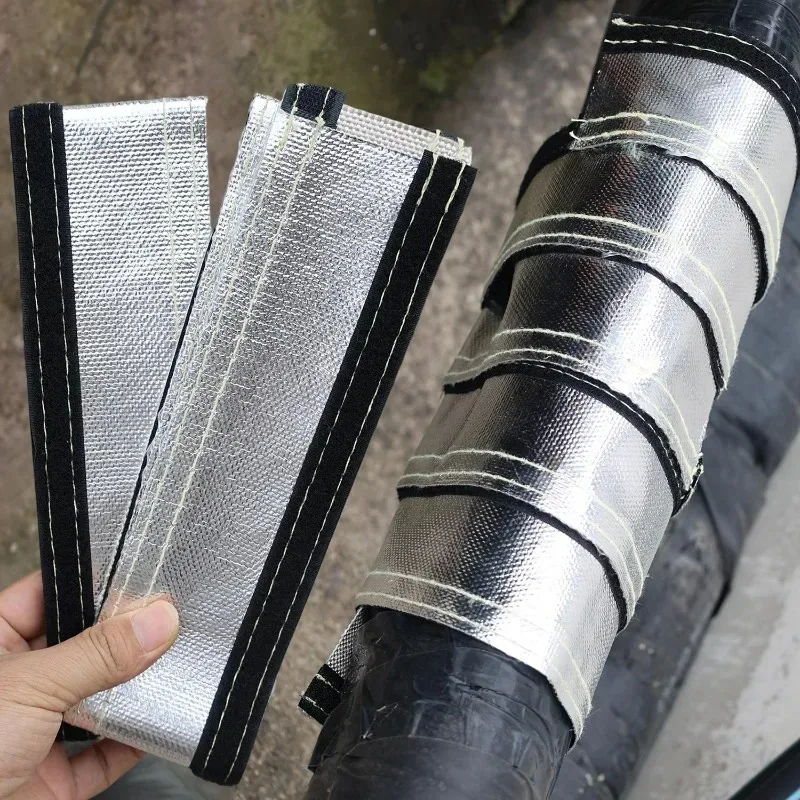 Insulated Wire Hose Cover Wrap High Temperature Resistant Sleeve Wire Cable Protect Cover Sound Insulation Pad Accessories