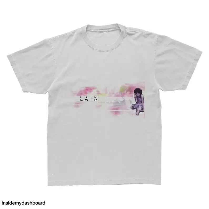 Serial Experiments Lain The Abyss Digital Rabbit Hole T-Shirt, Lain Anime, Serial Experiments Lain Shirt, Cyberpunk,