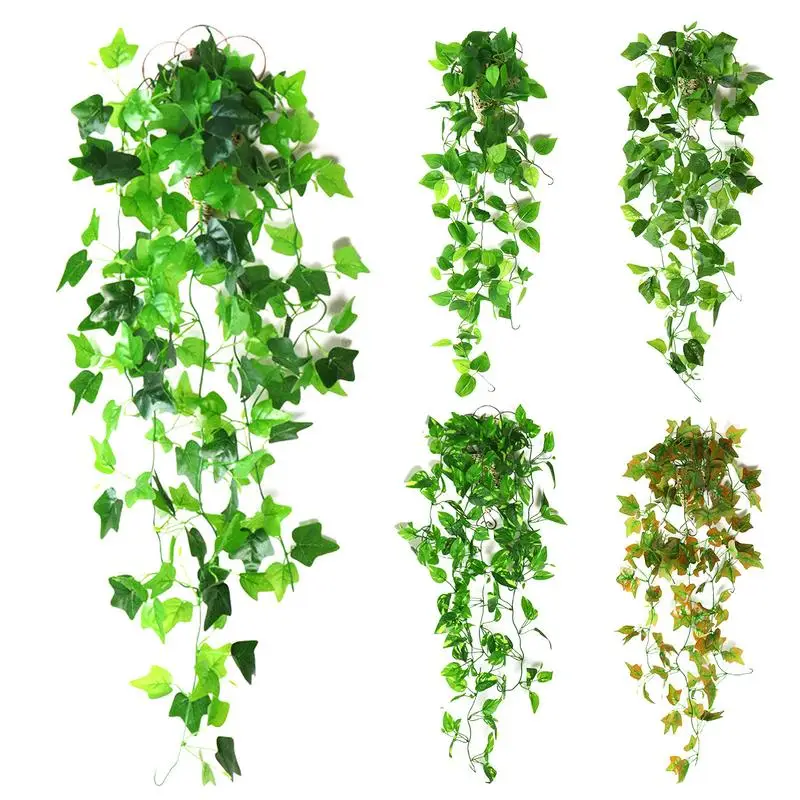 

Artificial Hang Plants 3.6ft Faux Hang Greenery Faux Greenery Artificial Plant for Wall Home Room Indoor Outdoor Hanging Decor