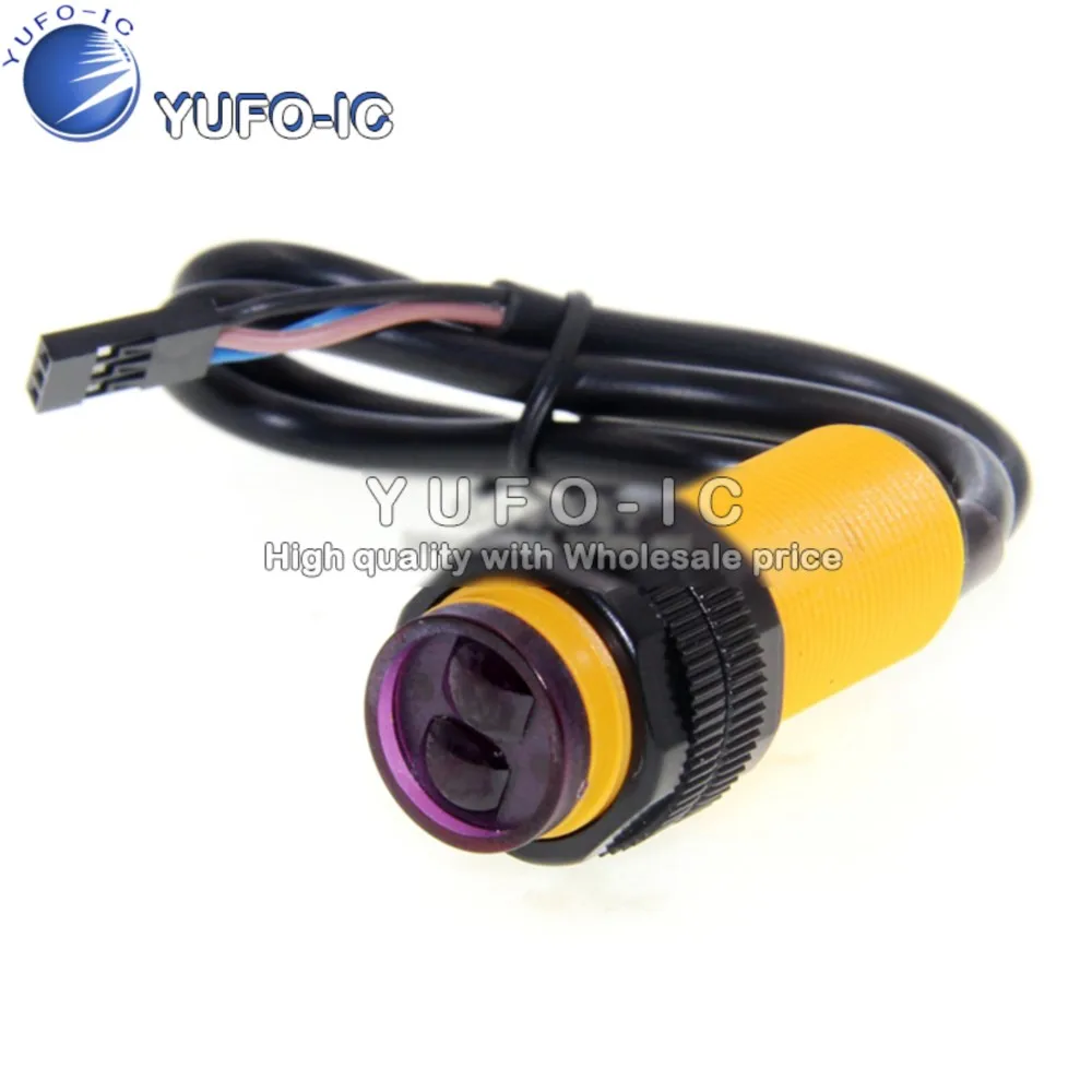 Diffuse Type Electric Switch Obstacle Avoidance Sensor Module X-0.1 good quality E18-D80NK Infrared Photoelectric Sensor