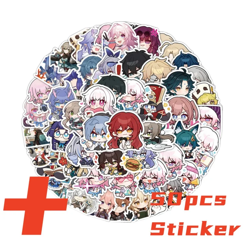 2025 جديد زي هونكاي ملصقات ستار السكك الحديدية البجعة السوداء تأثيري ازياء المرأة شعر مستعار Outfi ☆ ★ ee ☆ ★