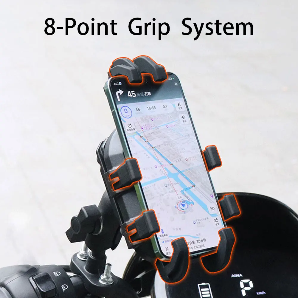 

Держатель мобильного телефона на руль с амортизатором, GPS-подставка, кронштейн для Yamaha Xmax X-MAX 400 300 250 125, аксессуары для мотоциклов