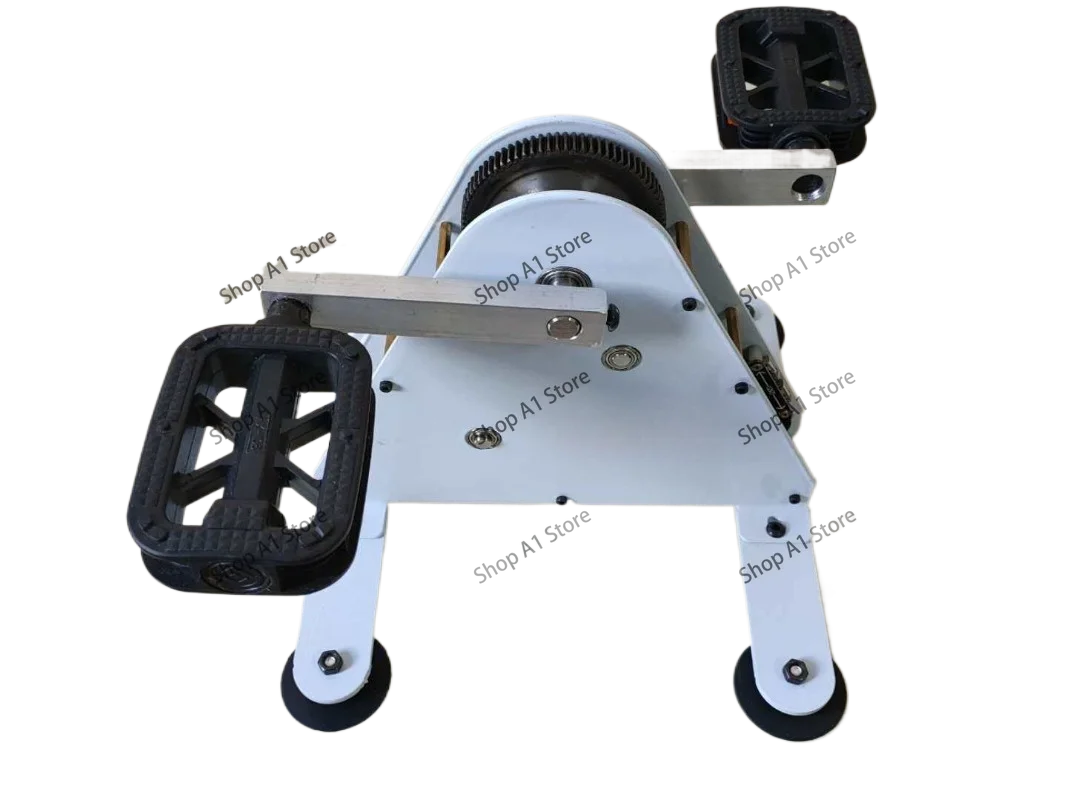 Pedal Generator 100W DC Output 12V 24V USB Output Hand Crank Foot-Operated Power Generation for Outdoor Emergency Power Supply