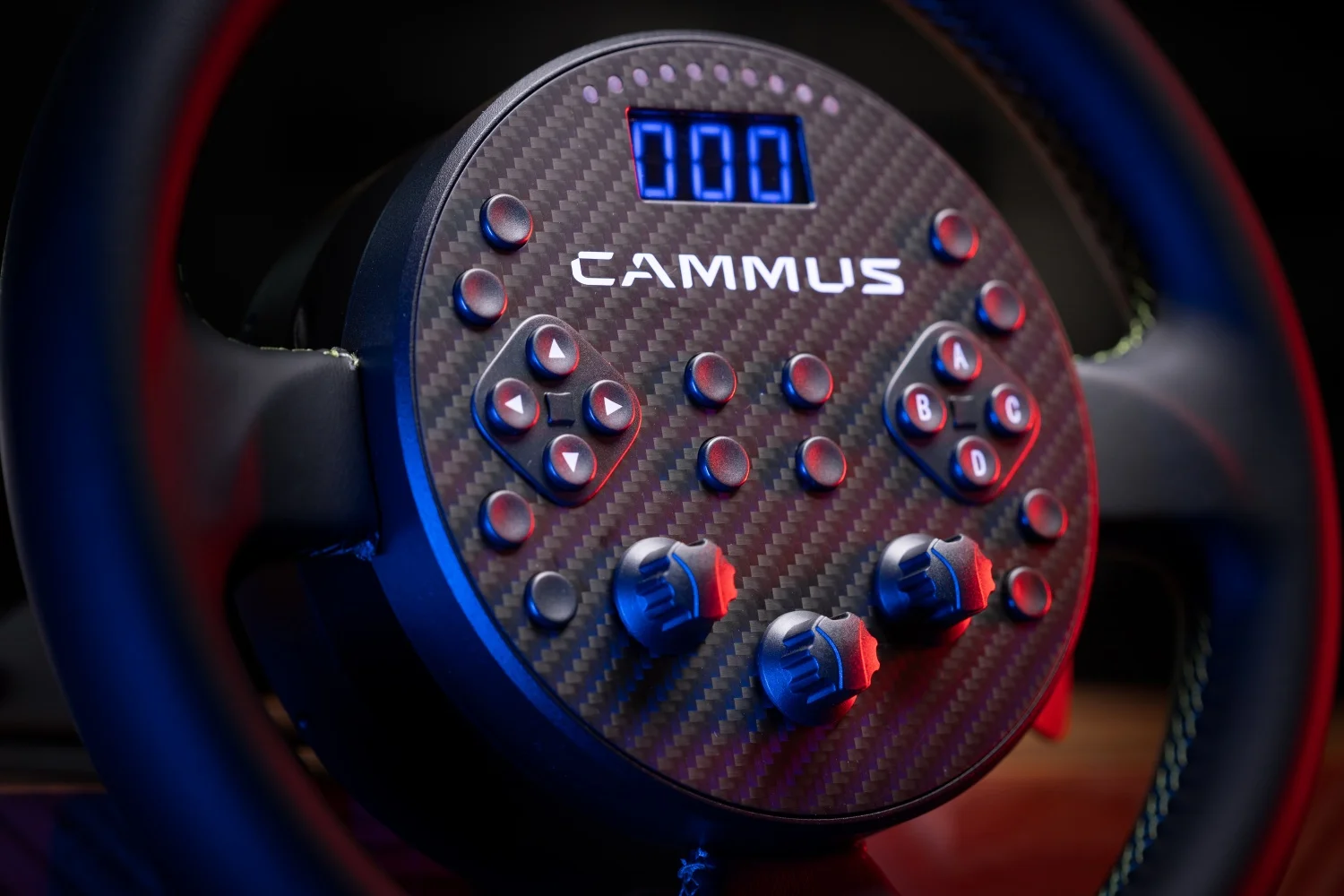 2026 Hot C5 Pro Integrated Racing Simulator Wheel Ultra Lightweight Stainless Steel Direct Drive Design 7Nm Game Wheel Steering
