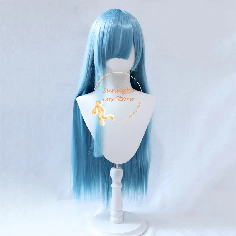 

25COSAnime Kasumi Miwa Косплей Парик Мива Касуми Синий Длинный Парик Термостойкие Синтетические Волосы Хэллоуин Вечерние Женские Парики + Кепка Для Парика
