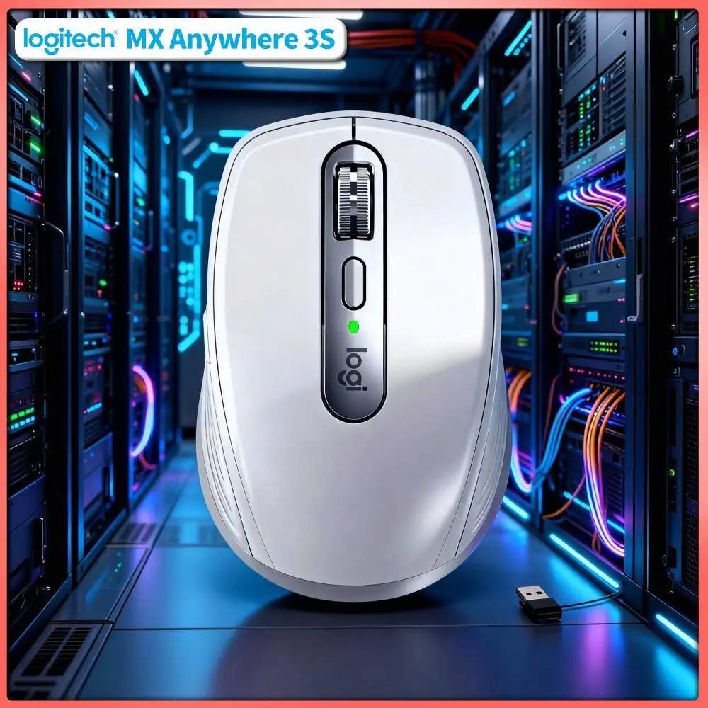 Professional MX Anywhere 3S - 8000 DPI, Hyper-Scroll, USB-C, Must-Have for Sports Seller & Stock Record