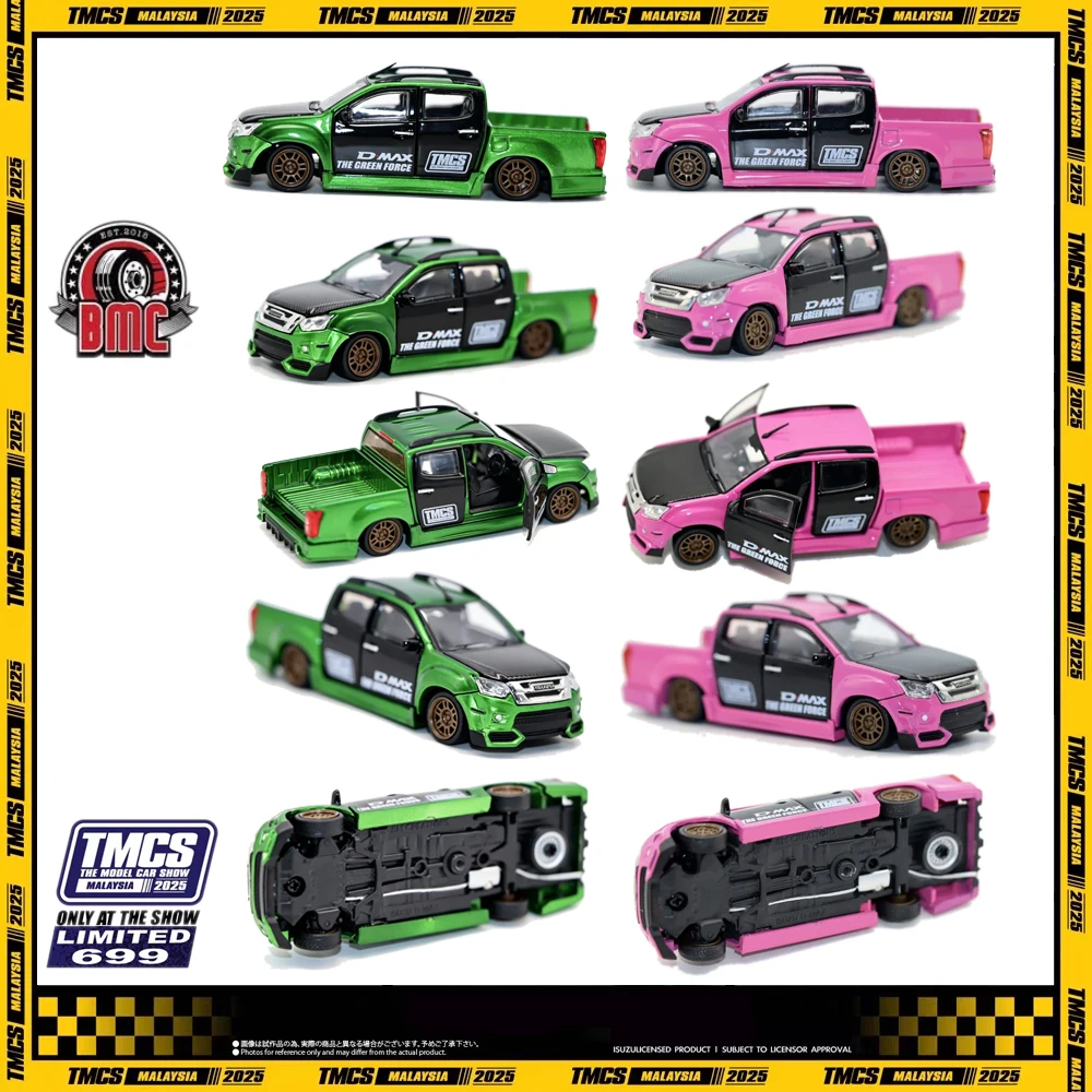 In Stock BMC 1:64 Isuzu D-Max  - Car Accessories Malaysia ulasan dan harga