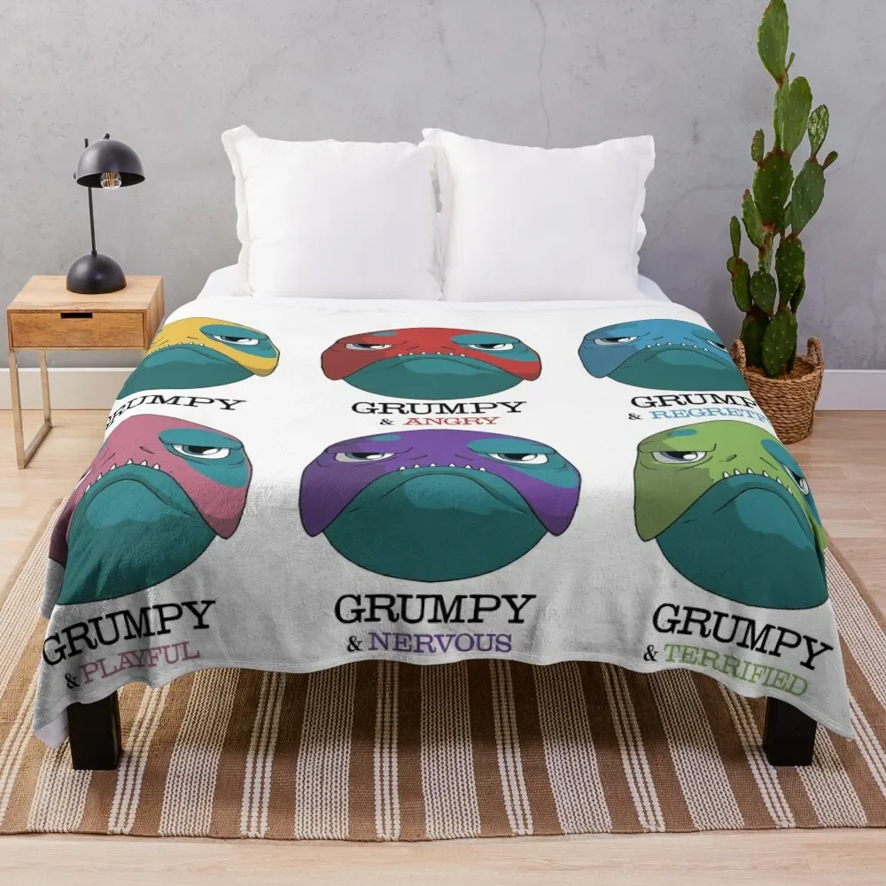 

Bait -the dragon prince Throw Blanket Stylish Couch Blanket for Home Living Room