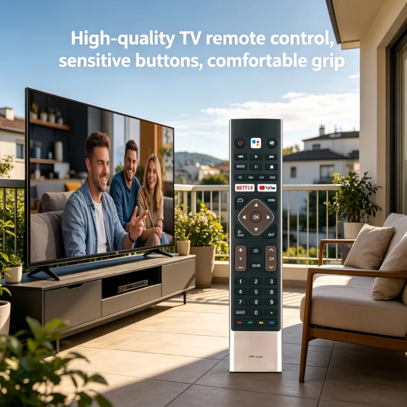 

HTR-U27A Voice Replacement Remote Control, Compatible with HAIER TV Models: LE55K6600UG, HTR-U27E, LE58U6900HQGA,LE65U6900UG