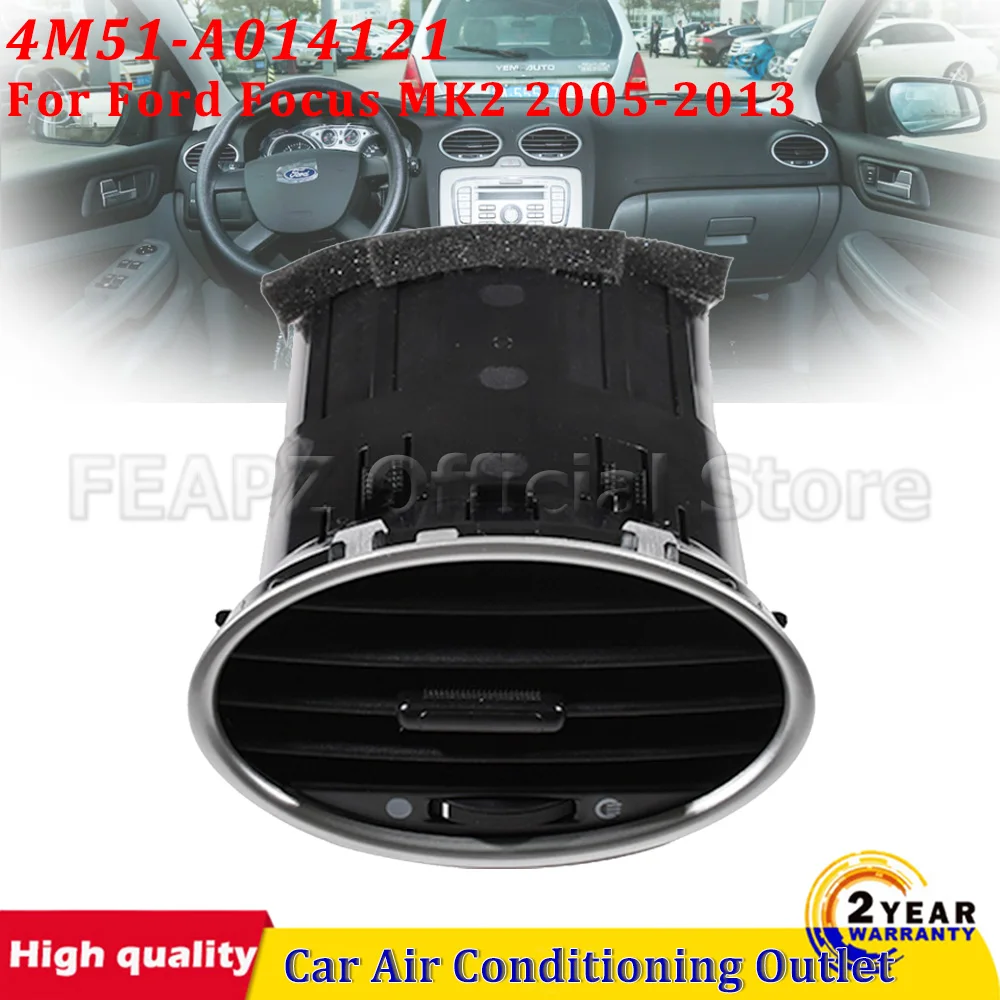 

For Ford Focus MK2 2005-2013 AC Air Vent Dashboard Vent Outlet 4M51A014121 Car Air Conditioning Outlet Dashboard Vent Air Nozzle