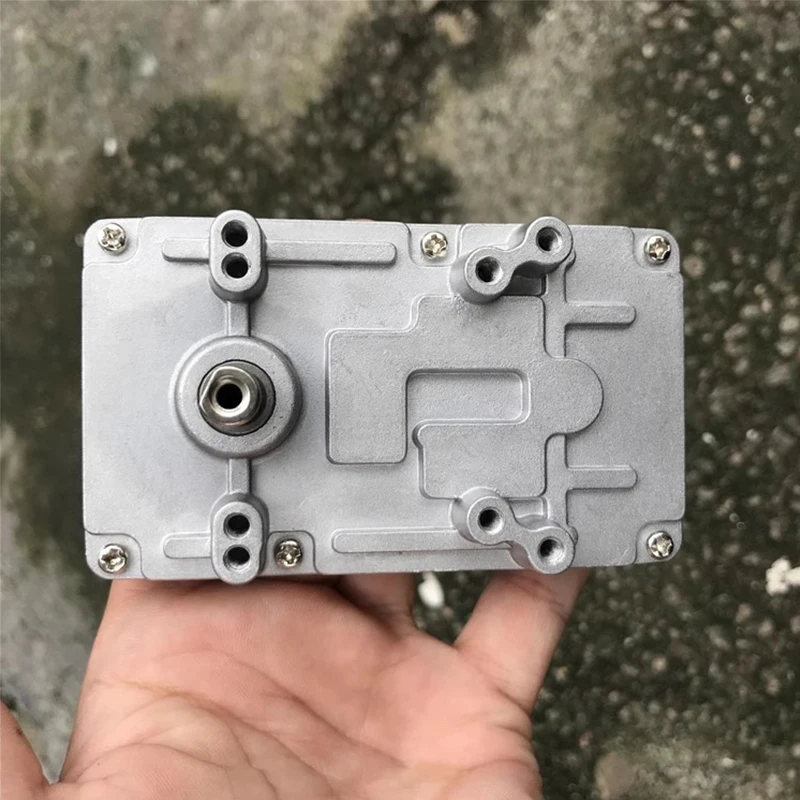7-TYPE 555 Metal Gear Geared Motors 7-shaped High Torque Worm Gear Box Motor Reciprocating Mechanism Motor 12v 24v 45-200rpm