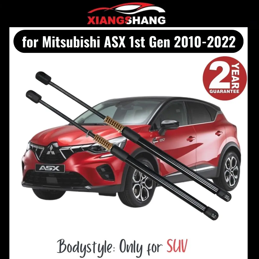 

2pcs Rear Tailgate Damper for Mitsubishi ASX 1st Gen 2010-2022 SUV Tailgate WITH SPRING Trunk Boot Gas Charged Gas Struts