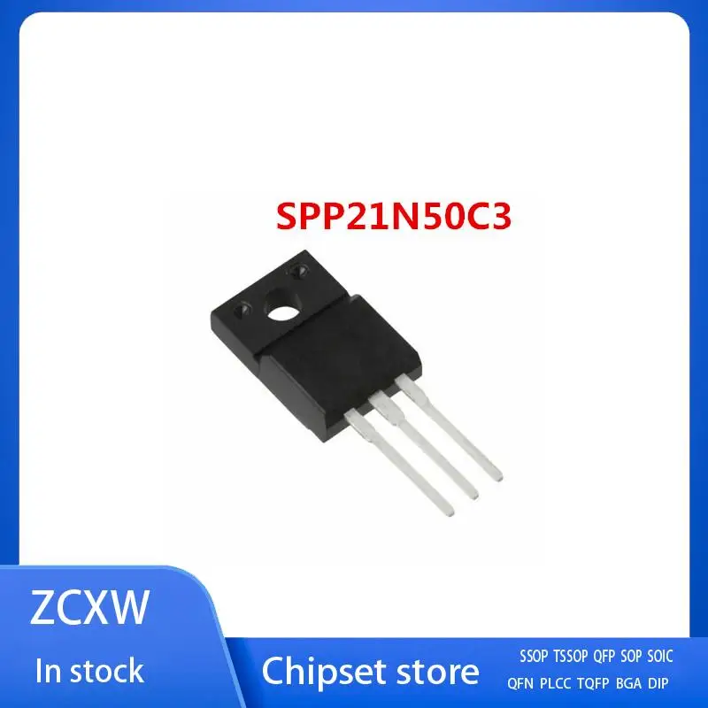 

10PCS/LOT SPP21N50C3 SPA21N50C3 21N50C3 TO-220/TO-220F 21A 500V