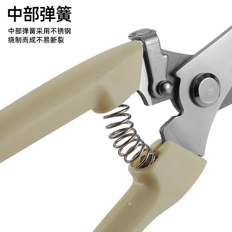 Fruit Pruning Garden Scissors Professional Trimmer Orchard Hand Tools Bonsai Gardening Chopper Stainless Steel Shears Cutter New