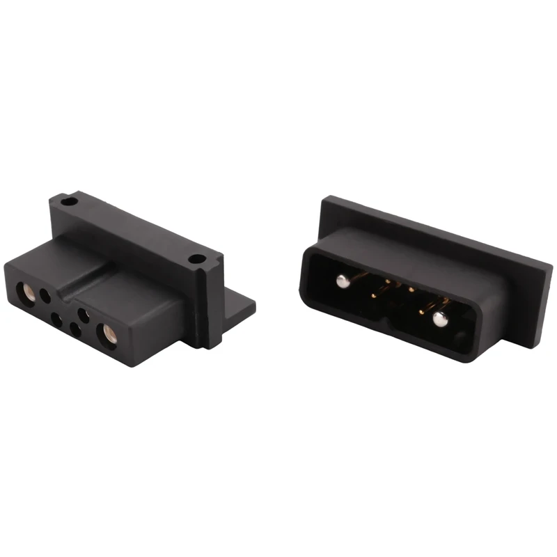 

1Pair Lithium Battery Box Power Discharge Connector 6 Pins Male Plug And Female Plug,E-Bike Parts Power Plug For Hailong Durable