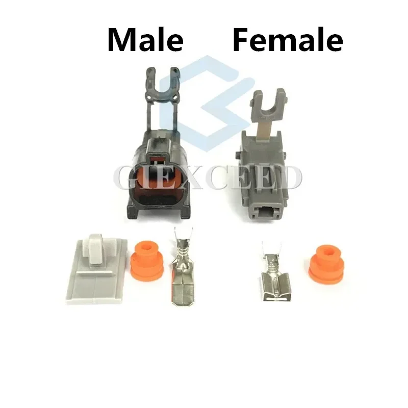 2 مجموعات 1 دبوس التيار المتناوب الجمعية 7222-6214-40 7123-6214-40 السيارات العلوي مقبس توصيل لشاحنة ميتسوبيشي كانتر الخفيفة