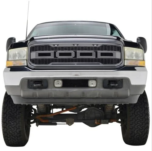 99-04 Super Duty Front Bumper Upper Grille Fit for Ford F250 F350 ABS