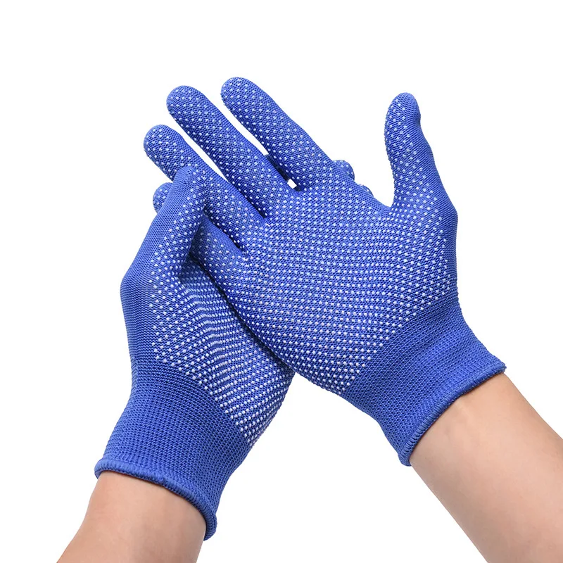 Women's Gloves Summer Sun Protection Breathable Touchscreen Anti-Slip Dotted Work Safety Gear for Outdoor Cycling Gardening