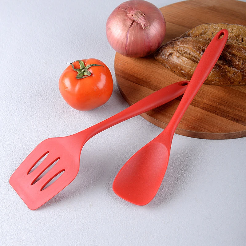 Silicone kitchen utensils, kitchen spatulas, soup spoons, multifunctional kitchen utensils, silicone spatula set