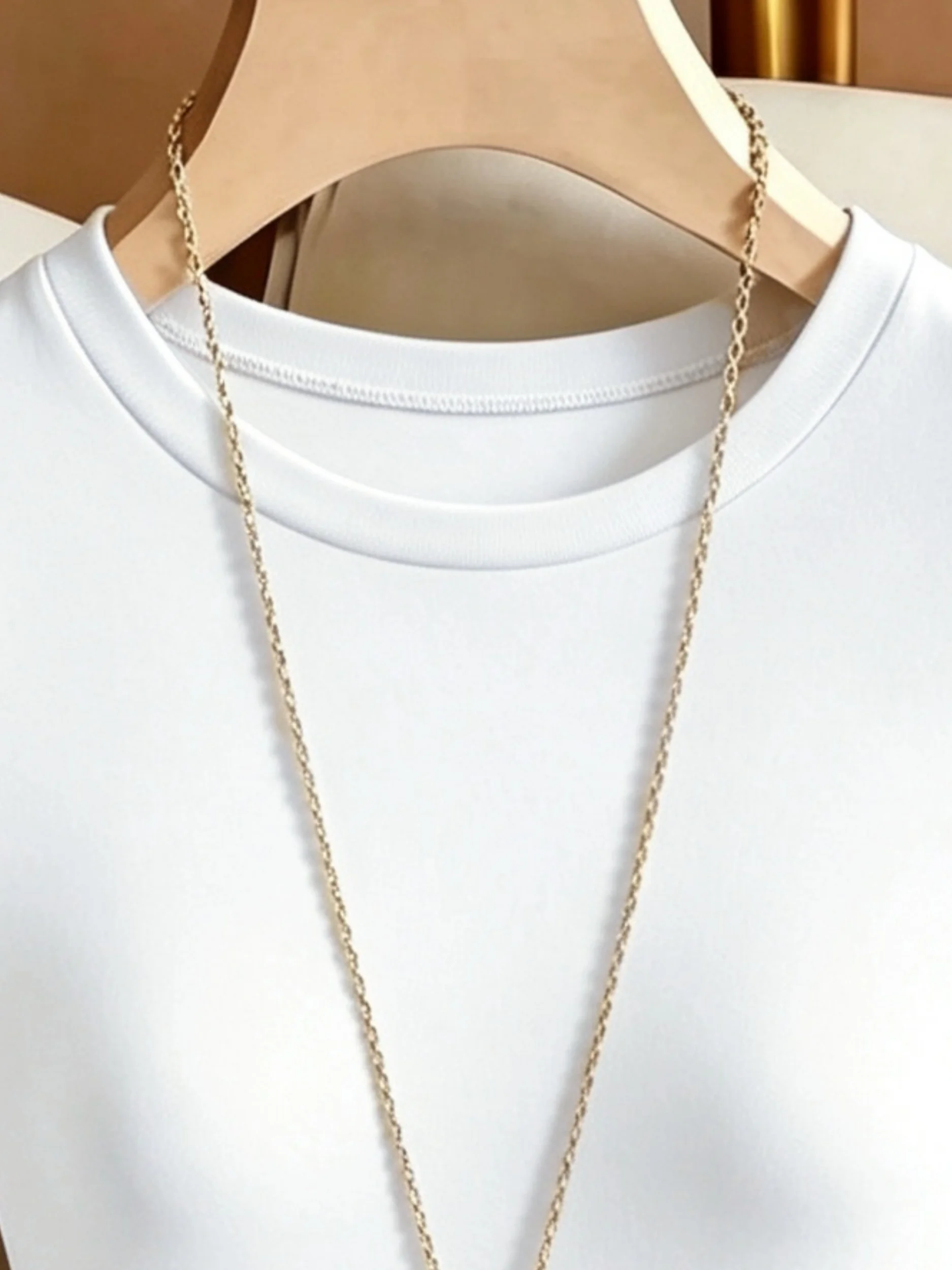 Damen-Body mit Rundhalsausschnitt und langen Ärmeln, hoch geschnitten, schmal geschnitten, figurbetont, Y2K, sexy, lässig, Basic, einteiliges Oberteil – Detail 15
