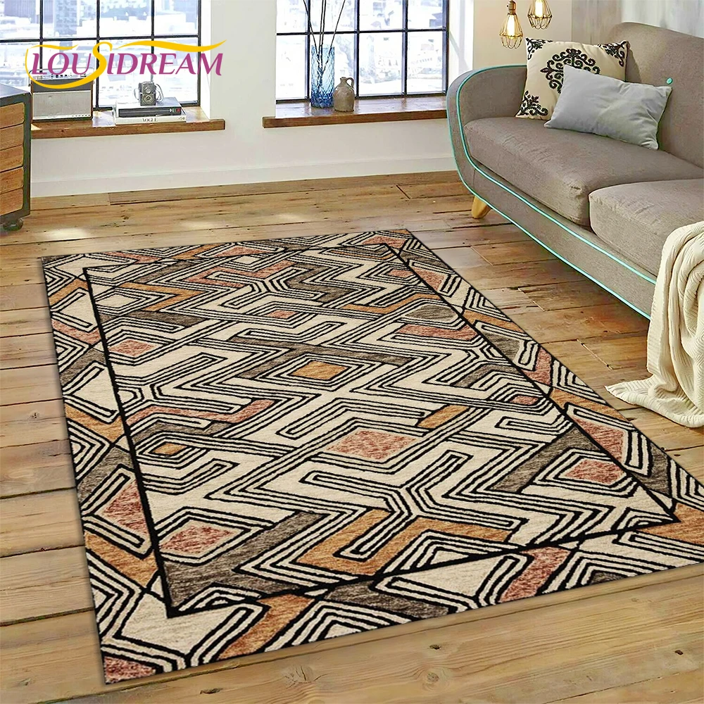 Bohemia Nordic Celts Turkish Series Carpet Rug for Home Living Room Bedroom Sofa Doormat Decor,kid Area Rug Non-slip Floor Mat