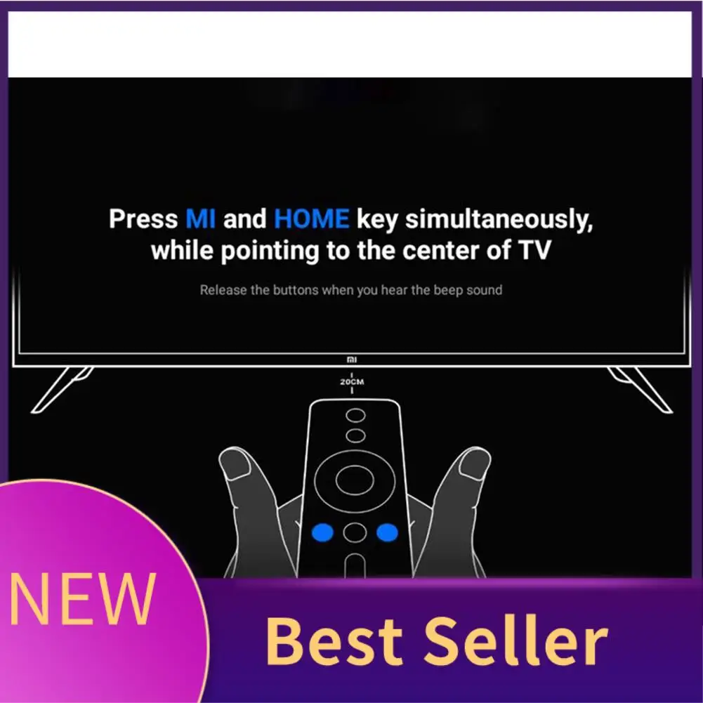 

HFES XMRM-00A Remote Control For MI Android TV 4X Prime Video Netflix Smart TV Mi Box 4K Bluetooth Voice Remote Control