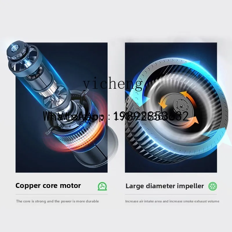 A1 kitchen special exhaust smoke low noise centrifugal fan 220V exhaust ventilation industrial 380V pipeline strong exhaust fan