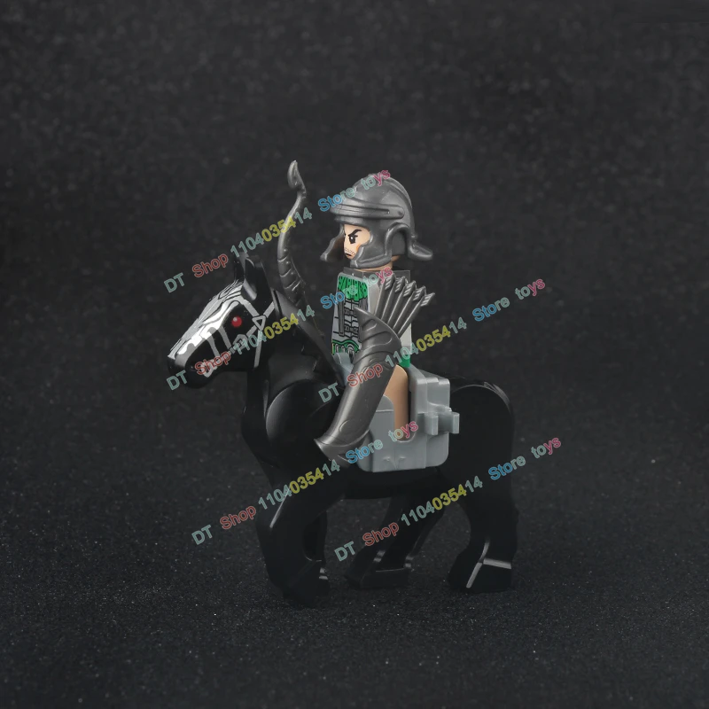 

Greek Heavy Infantry Warrior Building Blocks War Horse Mounts Action Figures Acessories Helmet Children's Toys Gifts XH1998-2005