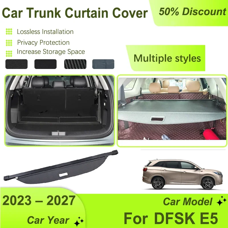 

Car Trunk Storage Rack Covers For DFSK Landian E5 2023 2024 2025 2026 2027 Retractable Pad Cargo Liner Shelters Auto Accessories