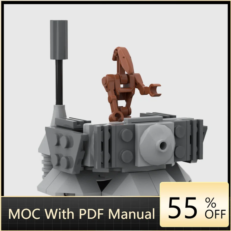 

48 шт. MOC Star Battle Series, маленький сепаратор, командный центр, модель строительного блока, креативная сборка, игрушка «сделай сам», Рождественский подарок