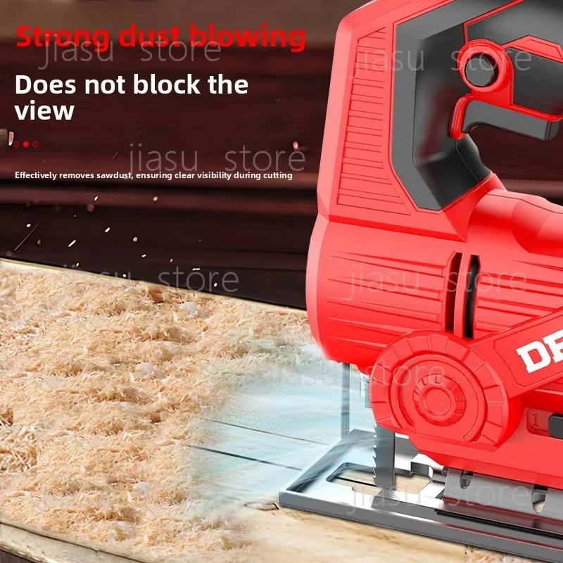 Electric Jig Saw Multifunctional Woodworking Saw Reciprocating Saw Portable Cutting Machine for Home Wood Plate Cutting