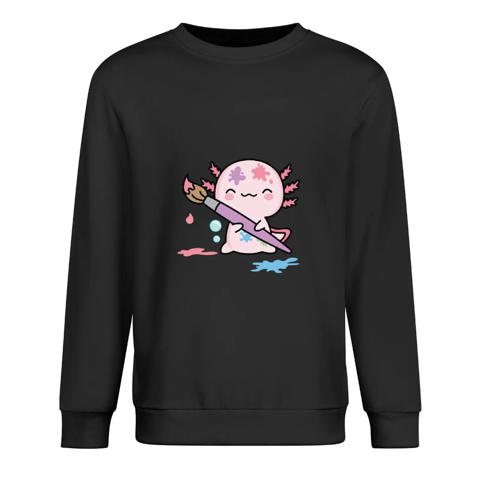 

Axolotl Artist, Artisan Pullover men's clothes tracksuits mens clothes korean style clothes sweatshirt