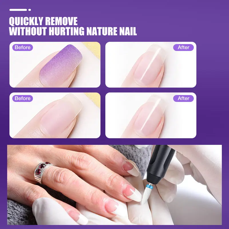 LadyMisty Fresa per punta da trapano per unghie in ceramica per manicure Pedicure Lime per unghie Buffer Accessorio per attrezzature per nail art