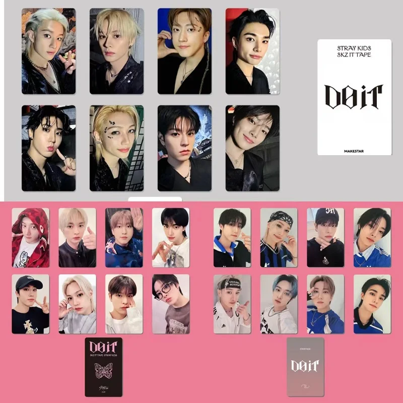 

KPOP Stray Kids 2026 новый альбом DOIT, маленькая карточка с автографом Хана, бонусная фотокарточка, коллекционная карточка для фанатов, ломо-карточка, сувениры SKZ