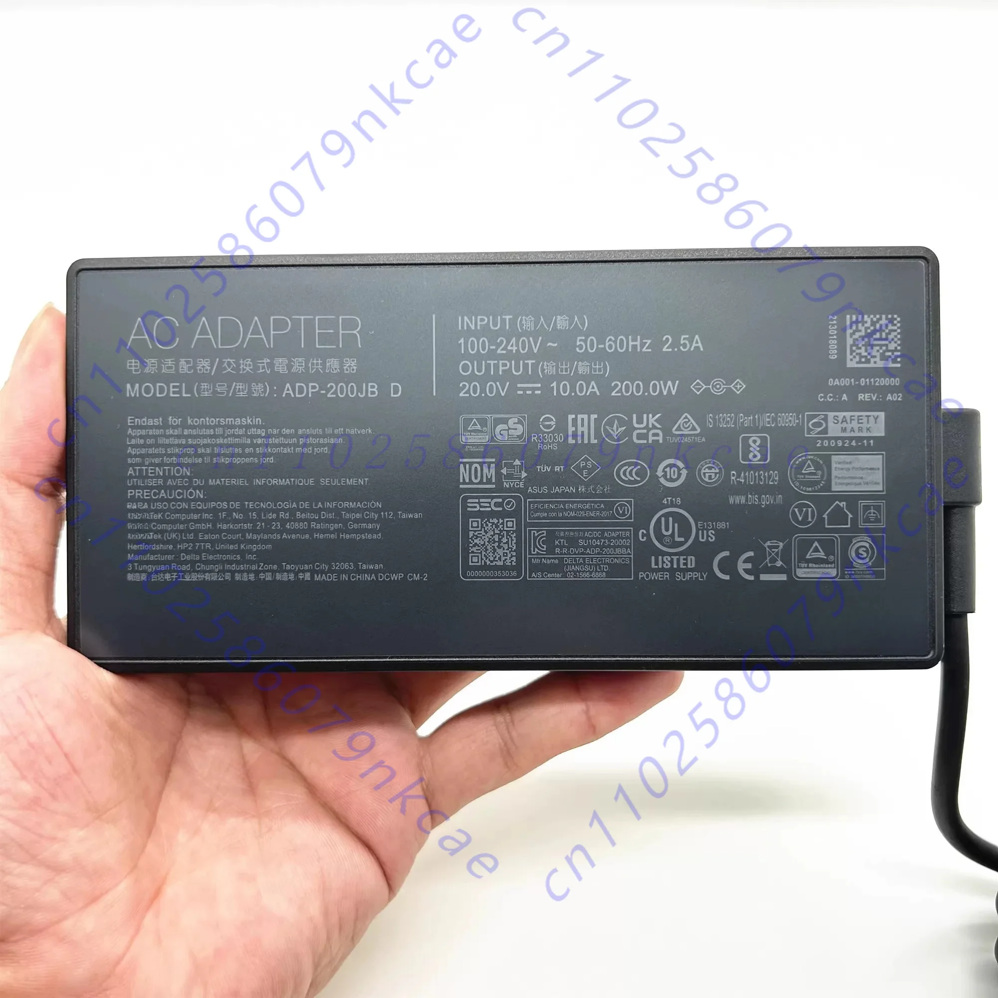 for Asus Vivobook 15Pro N6506M 200W Power Adapter 20V 10A Charger