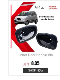 Auto-Innentürgriff, schwarz, Chrom, für Hyundai Accent/Verna 2000 2001 2002 2003 2004 2005 2006, Innentürgriff 8262025000 – Detail 10
