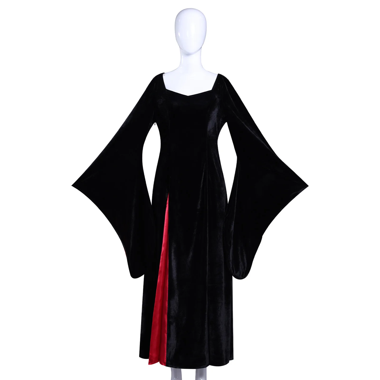 

Halloween Wednesday New Style Cos Play Costume Mom Tis Black Dress Cosplay Two-dimensional Costume