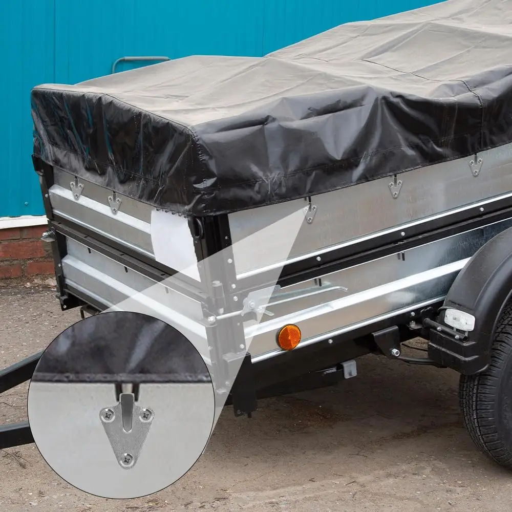 10 stücke Auto 3 Loch Plane Haken Metall Plane Befestigung Anhänger Haken Anhänger Plane Gute Befestigungs Haken Auto Zubehör