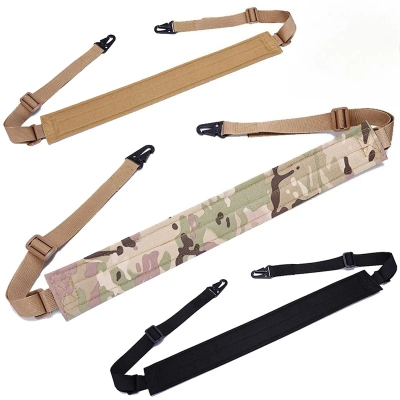 

Multi-function Training Strap 2 Point Quick Detach Rope Adjustable Tactical Rifle Sling Shoulder Strap Combat Hunting Accessorie