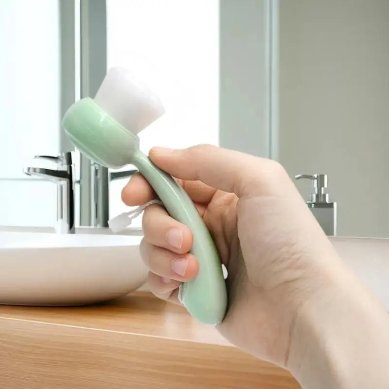 Pore Cleaner​​ Wash Face Brush Deep Cleaning Facial Care Facial Exfoliator Brush​​ Blackhead Soft ​​Face Cleansing Brush​​